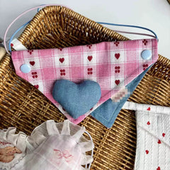 Adjustable Reversible Dog Bandana Bib