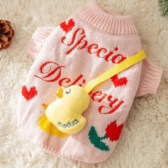 Duckling Shoulder Bag Sweater