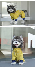 All-Weather Full Coverage 4-Legged Rain & Windproof Outdoor Jacket