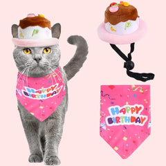 Candy Colored Pet Birthday Dress Up Set
