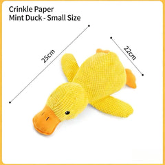 Crispy Paper Mint Duck Cat Toy