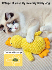 Crispy Paper Mint Duck Cat Toy