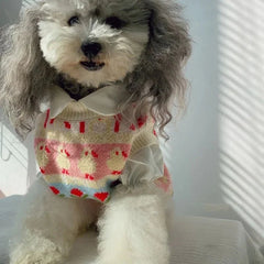 Floral Sweater Cotton Warm