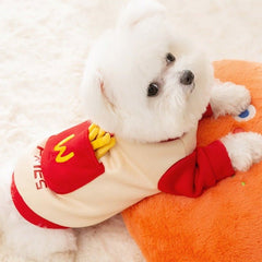 Pocket French Fries Hoodie Costume