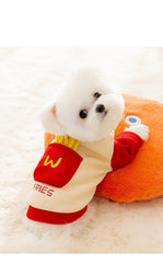 Pocket French Fries Hoodie Costume