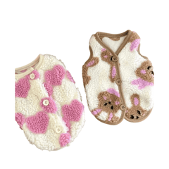 Fleece Coat Rabbit pattern