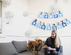 π Paw-some Dog Birthday Party Banner β Celebrate in Style with Your Furry Friends! πΎπ