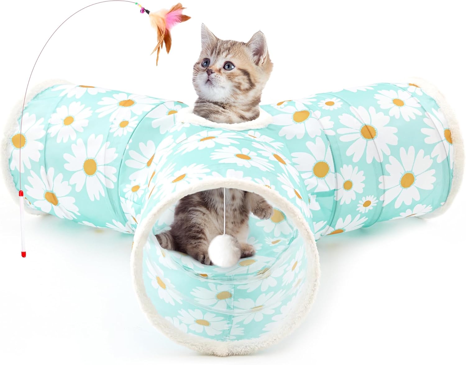 3 Way Collapsible Cat Tunnel