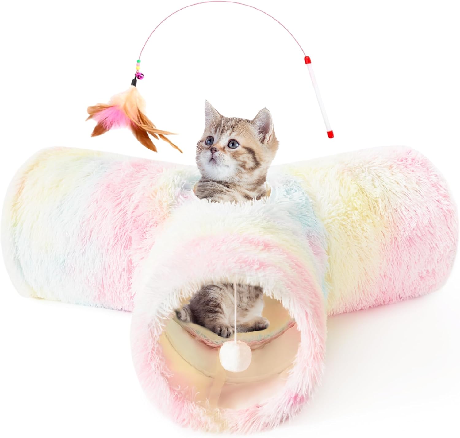 3 Way Collapsible Cat Tunnel