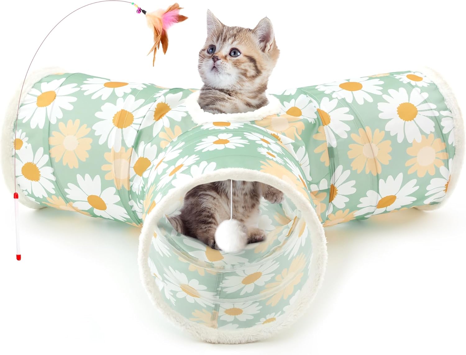 3 Way Collapsible Cat Tunnel