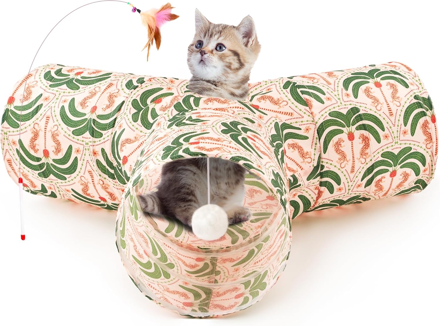 3 Way Collapsible Cat Tunnel