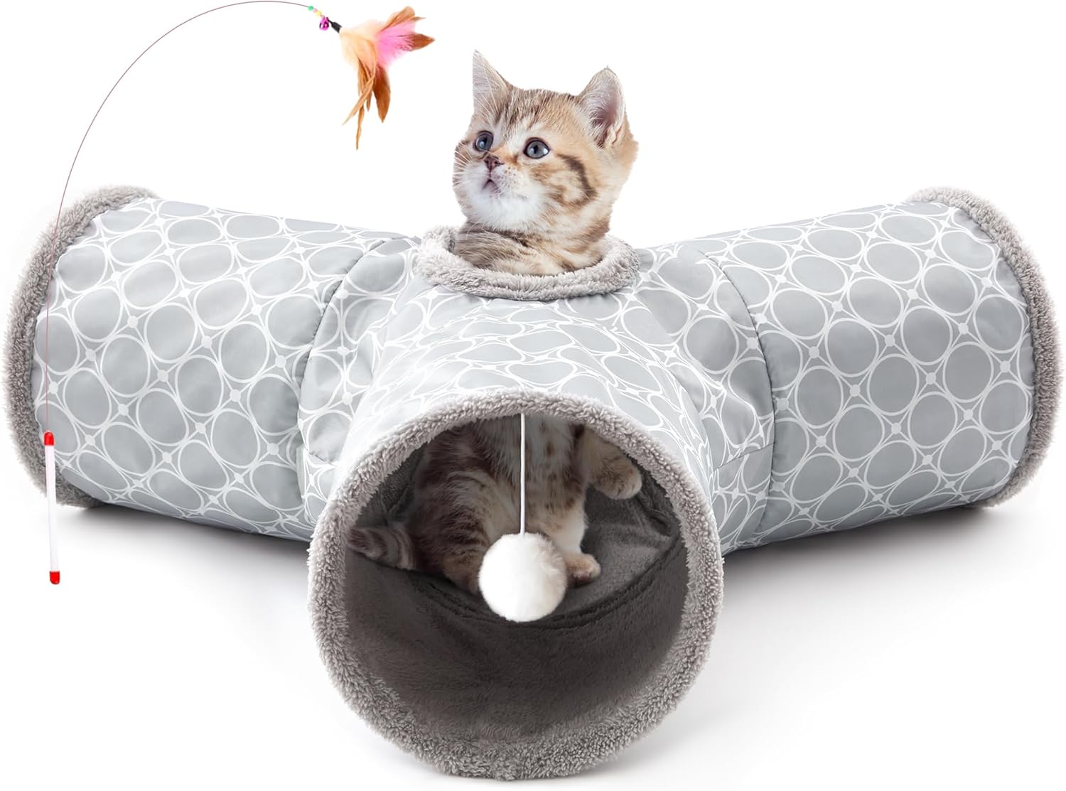 3 Way Collapsible Cat Tunnel
