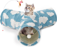 3 Way Collapsible Cat Tunnel
