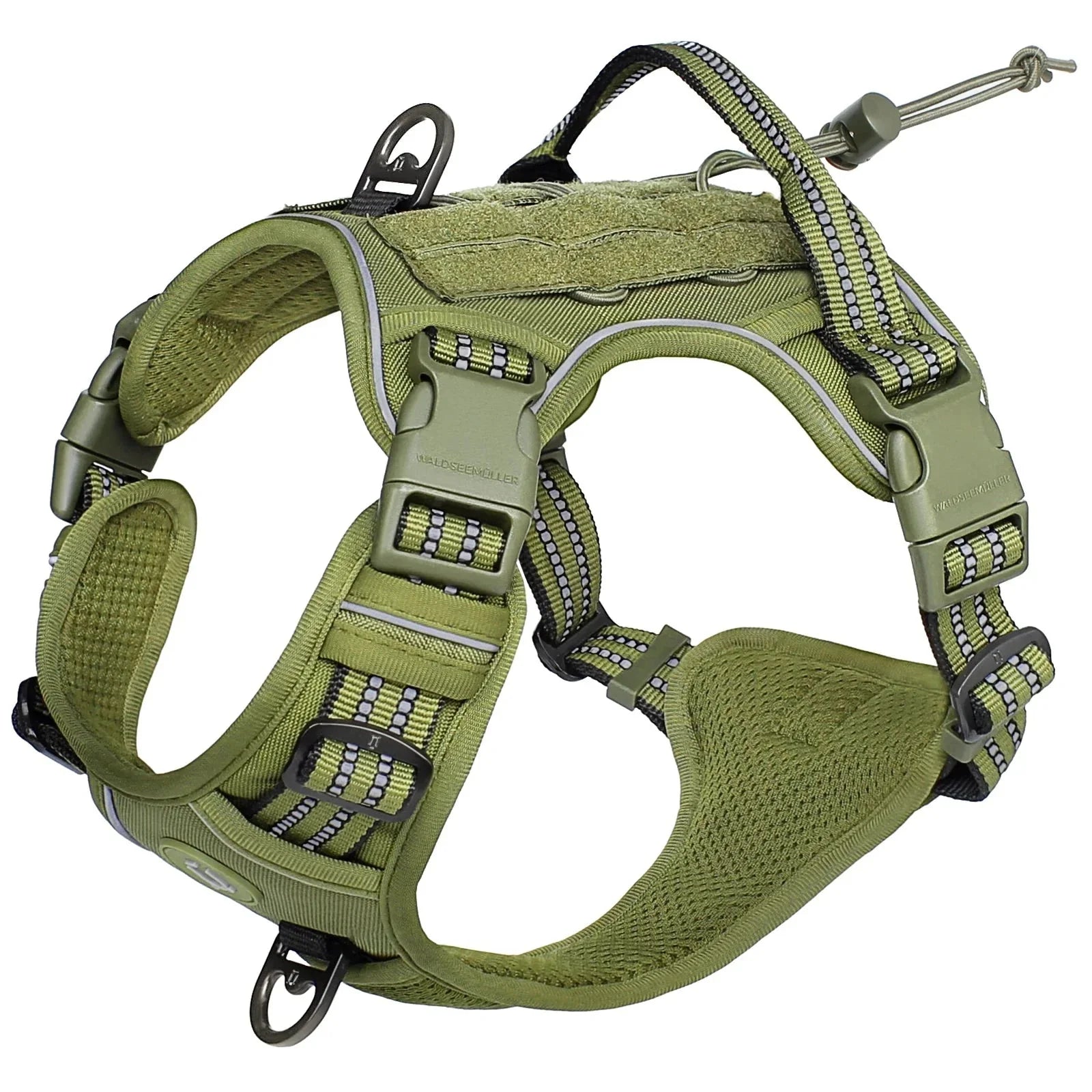 Adjustable Anti-Pull Harness with MOLLE System