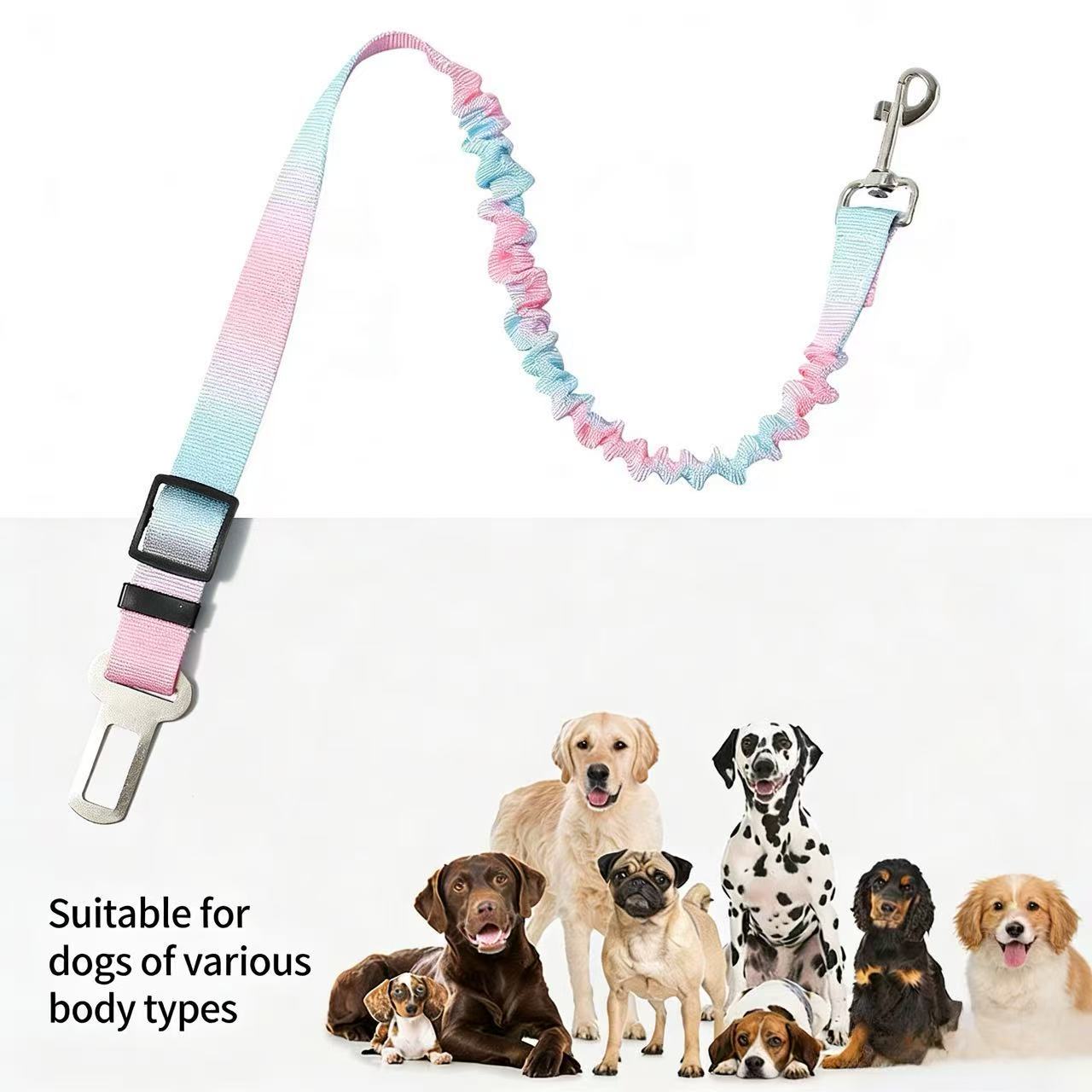 Adjustable Car Dog Safety Leash