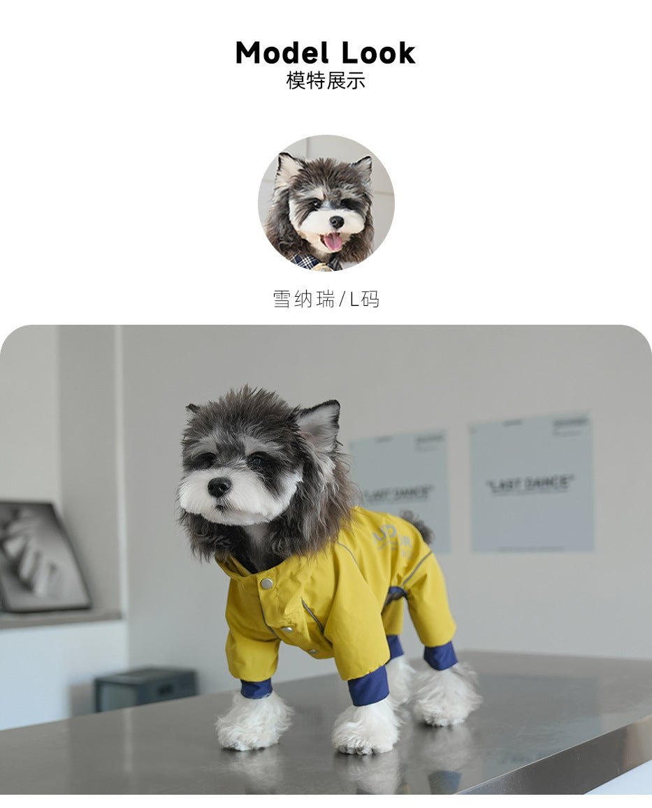 All-Weather Full Coverage 4-Legged Rain & Windproof Outdoor Jacket