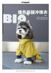 All-Weather Full Coverage 4-Legged Rain & Windproof Outdoor Jacket