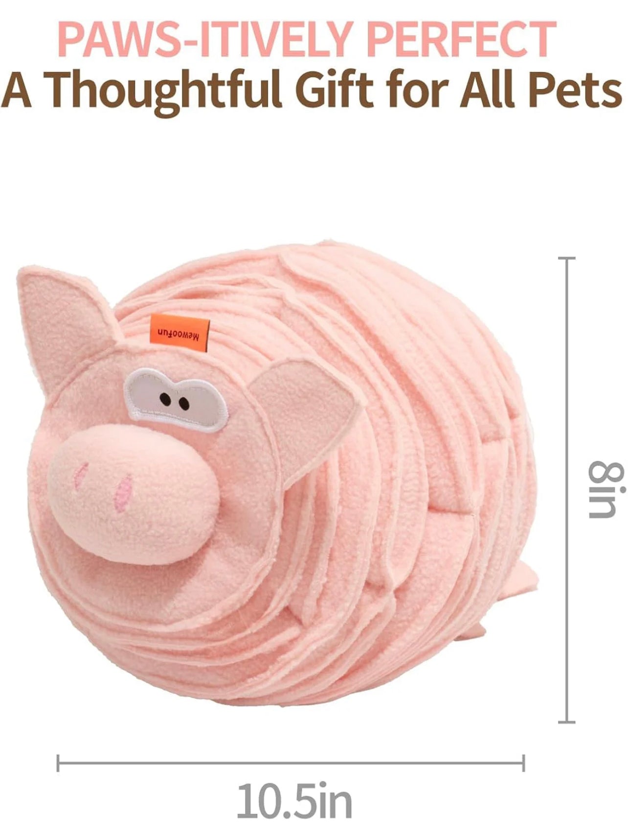 Animal pig snuffle toy
