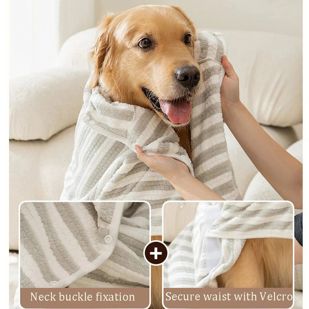 Bathrobe Absorbent cover full body