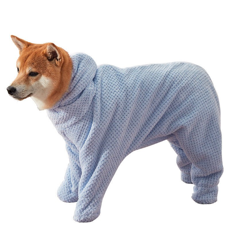 Cozy Dog Bathrobe