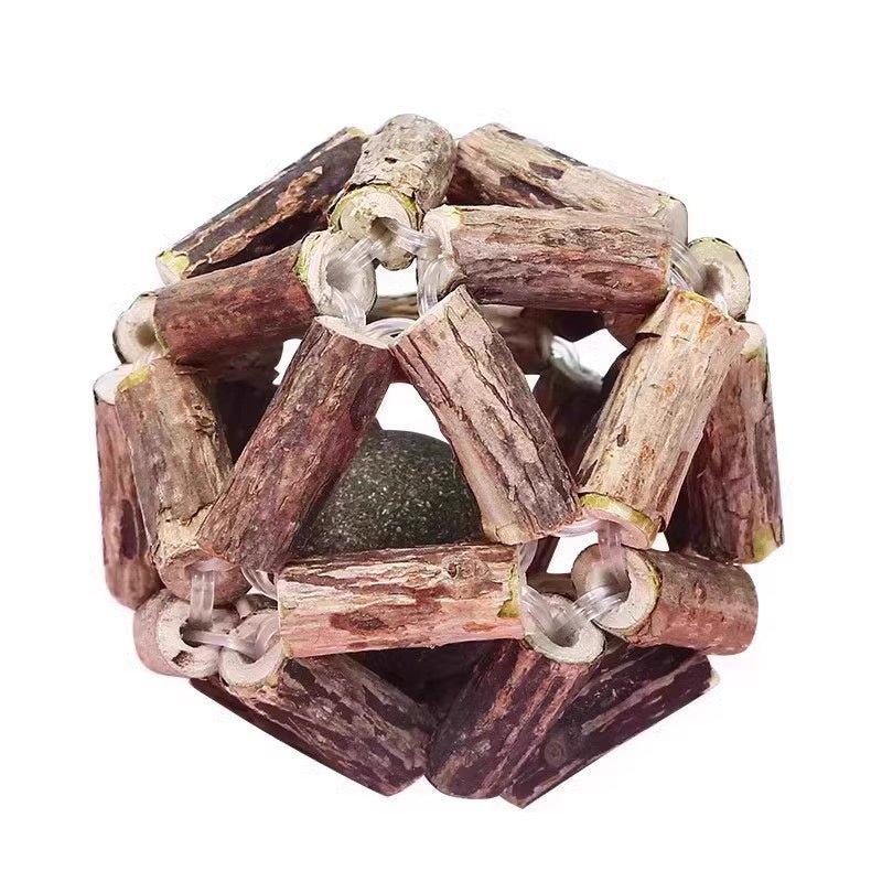 Catnip &amp; Silvervine Dental Chew Ball