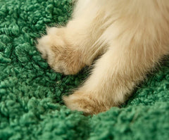 Christmas Cat/Dog Nest Plush Teddy Bed