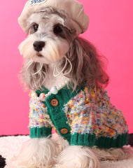 Colorful Dotted Cardigan