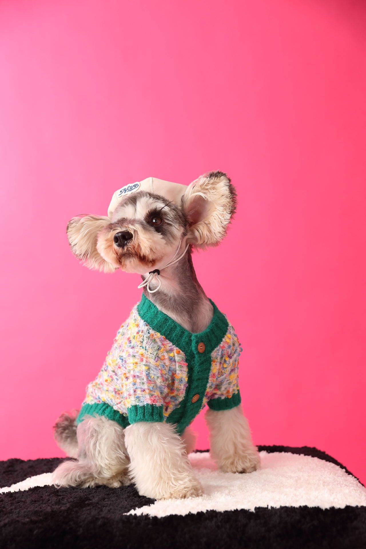 Colorful Dotted Cardigan