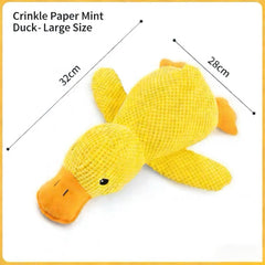 Crispy Paper Mint Duck Cat Toy