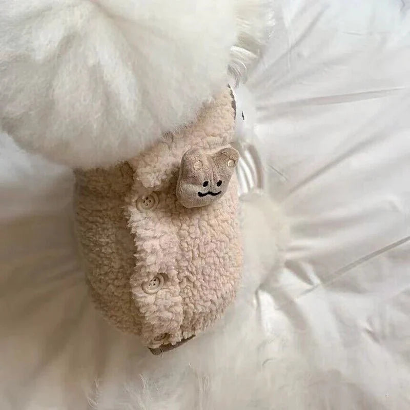 Cotton Vest Sweater Jacket