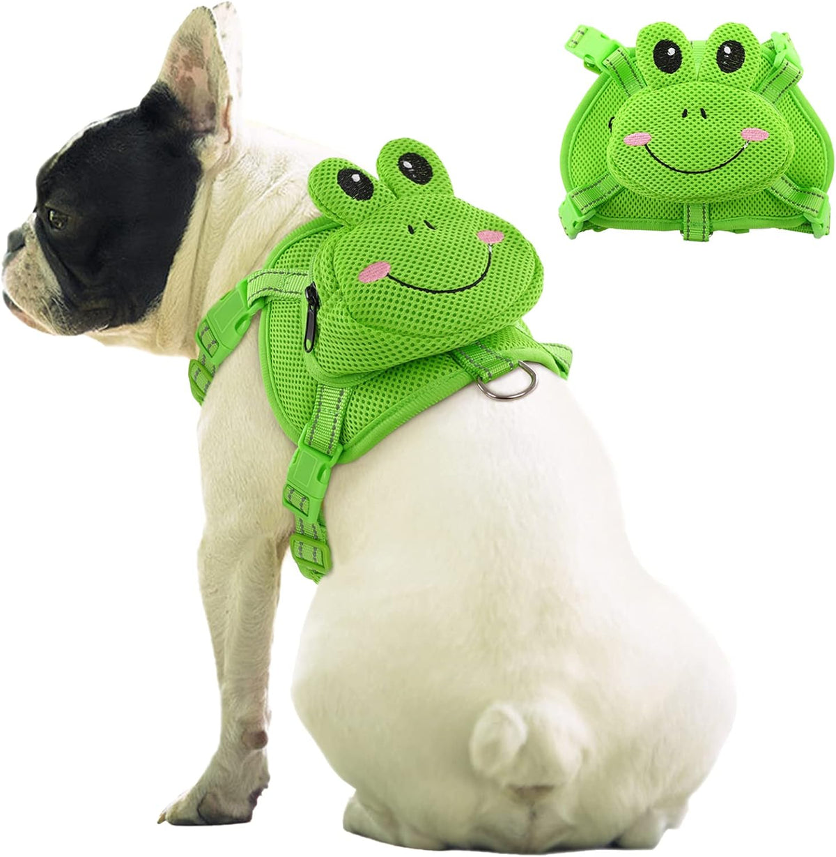 Dog Backpack Harness No-Pull with D-Ring outdoor hiking