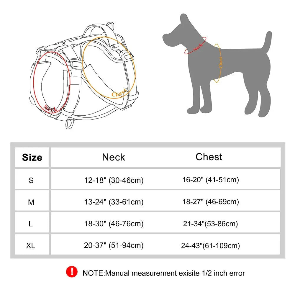 Dog Harness - Reflection and Handle