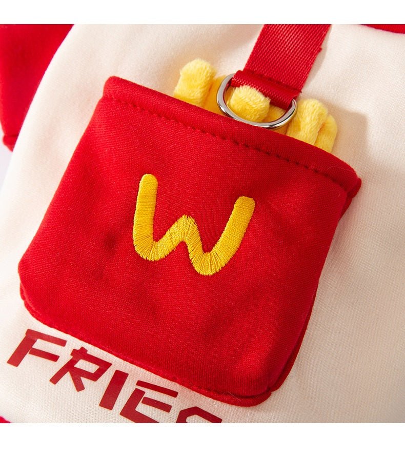 Pocket French Fries Hoodie Costume