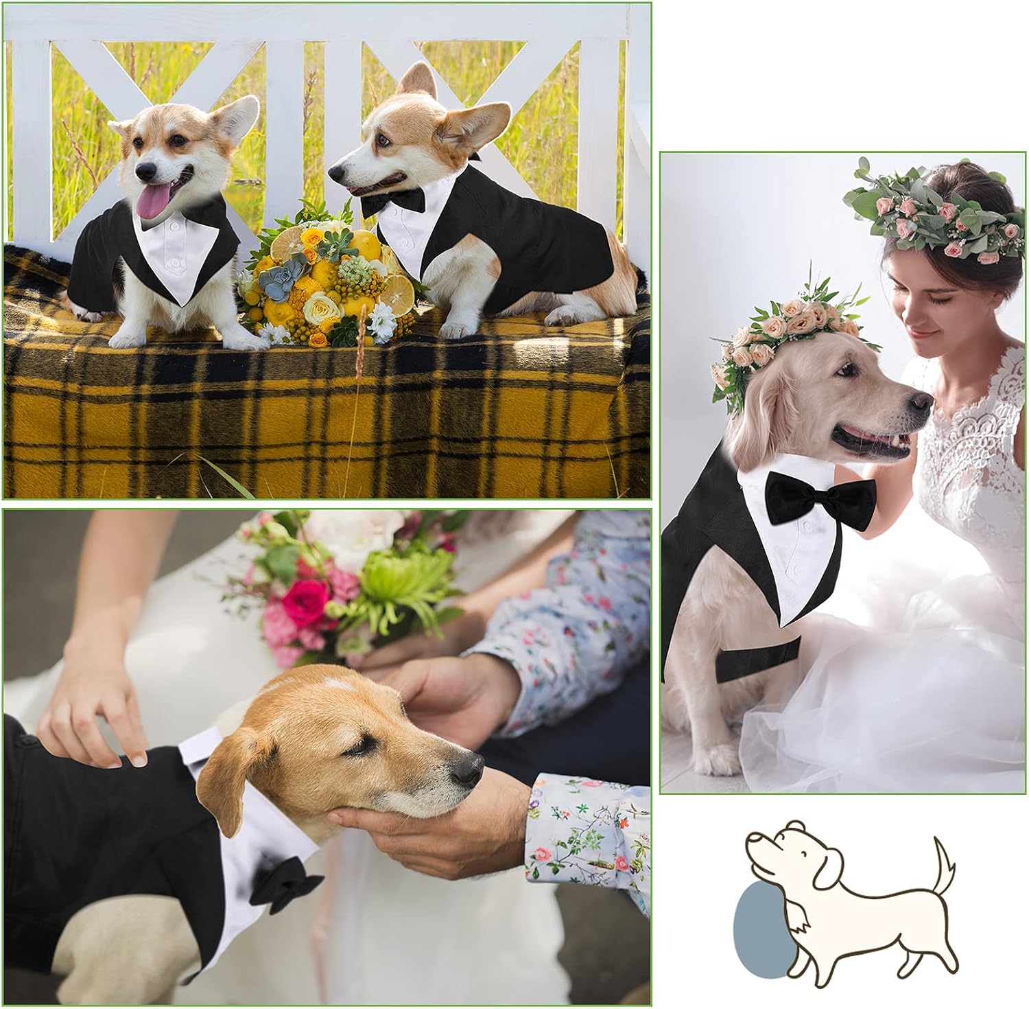 Tuxedo and Bandana Suit Costumes
