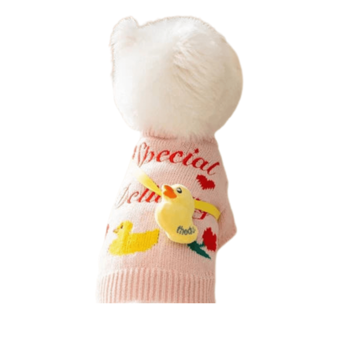 Duckling Shoulder Bag Sweater