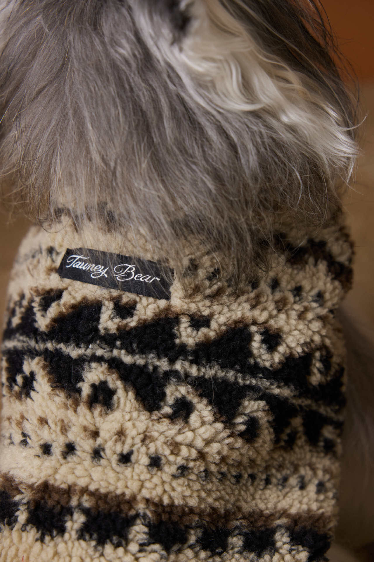 Fair Isle Sleeveless Vest – Cozy Knit Dog Sweater