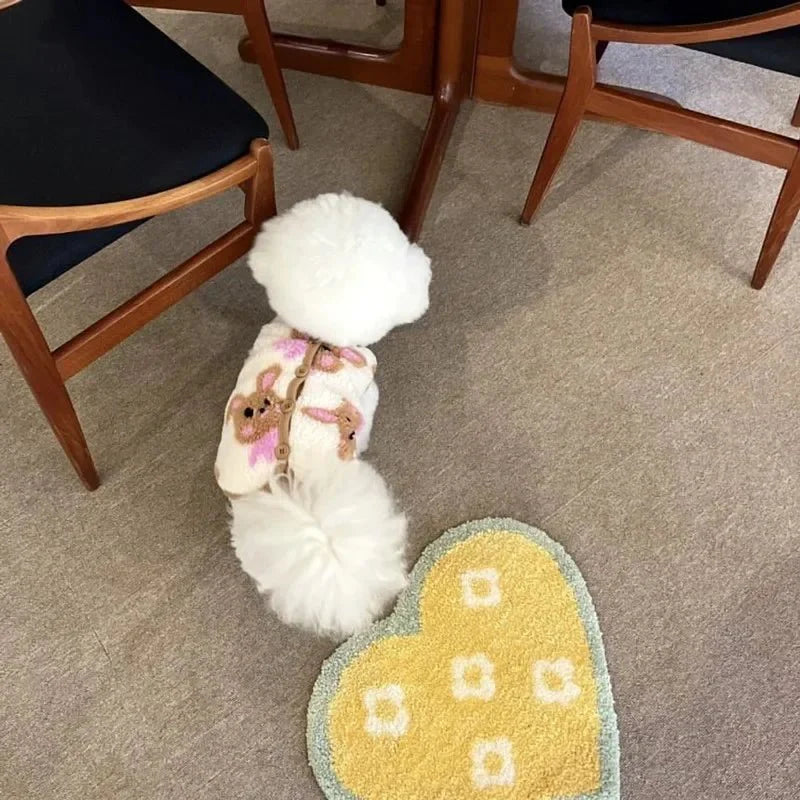 Fleece Coat Rabbit pattern