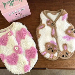 Fleece Coat Rabbit pattern