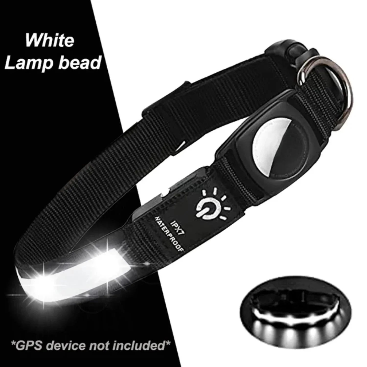 GlowTrack Airtag Dog Collar