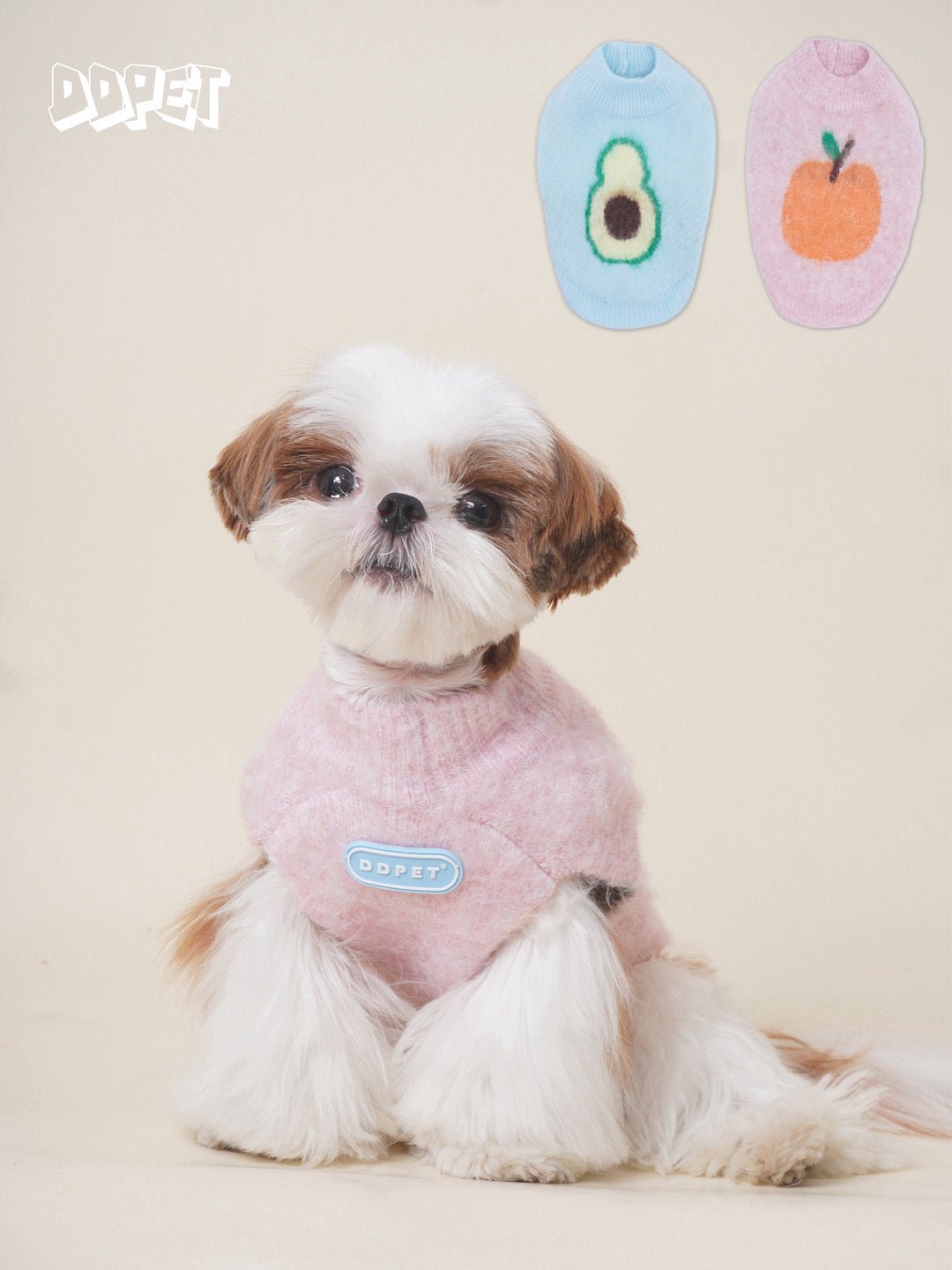 High-Neck Dog Sweater