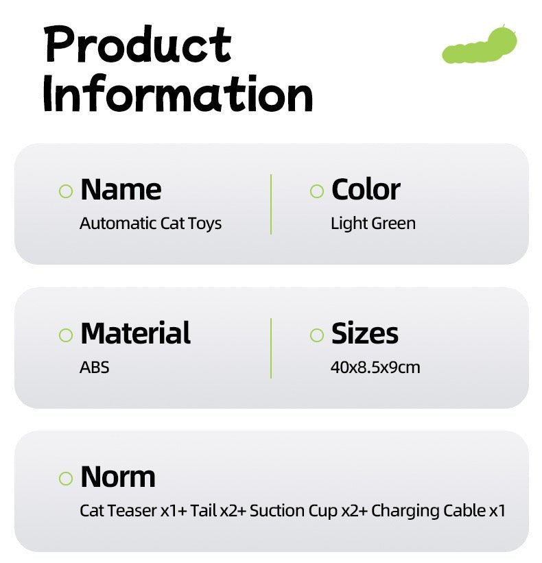 Interactive Cat Teaser Wall Toy
