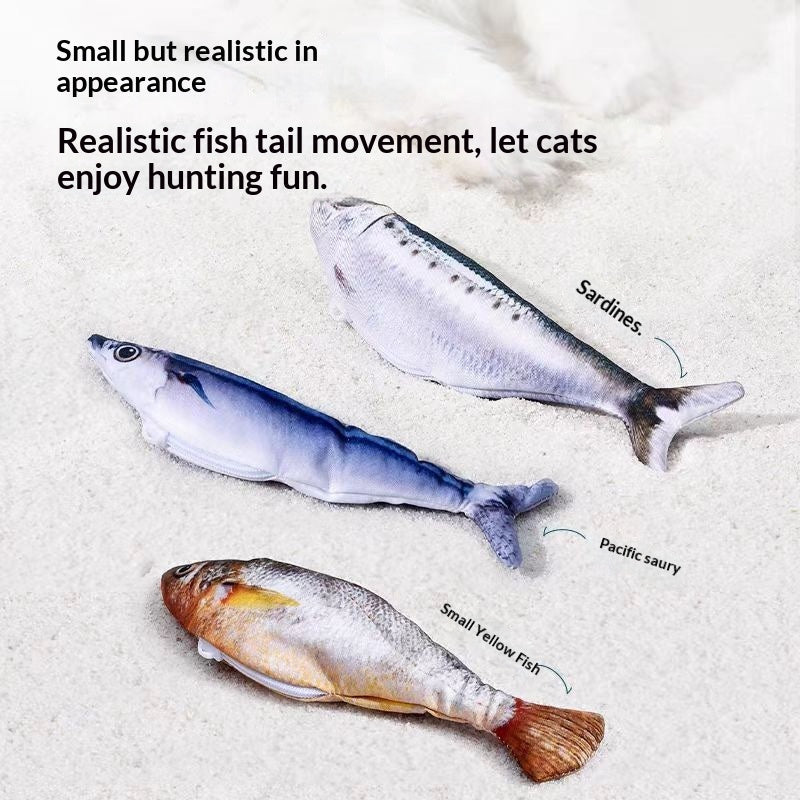 Interactive Flopping Fish Toy