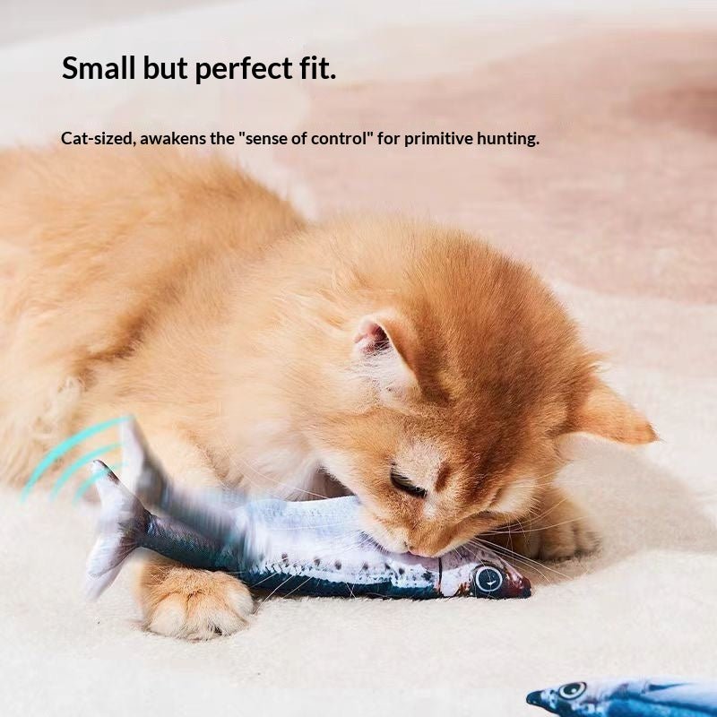 Interactive Flopping Fish Toy