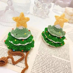 Knitted Handmade Christmas Tree Hat