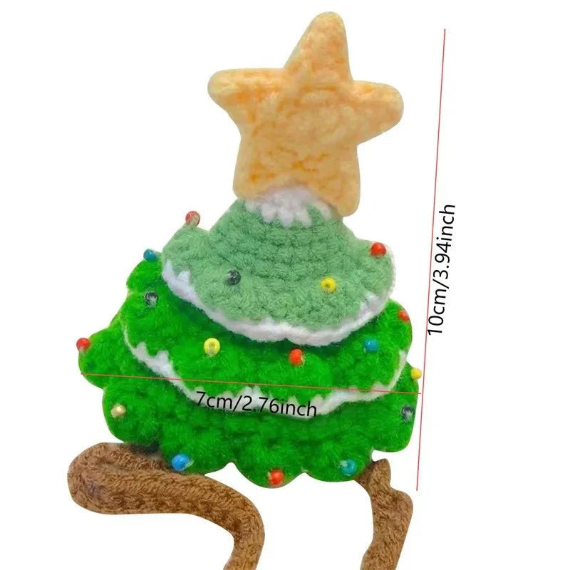Knitted Handmade Christmas Tree Hat