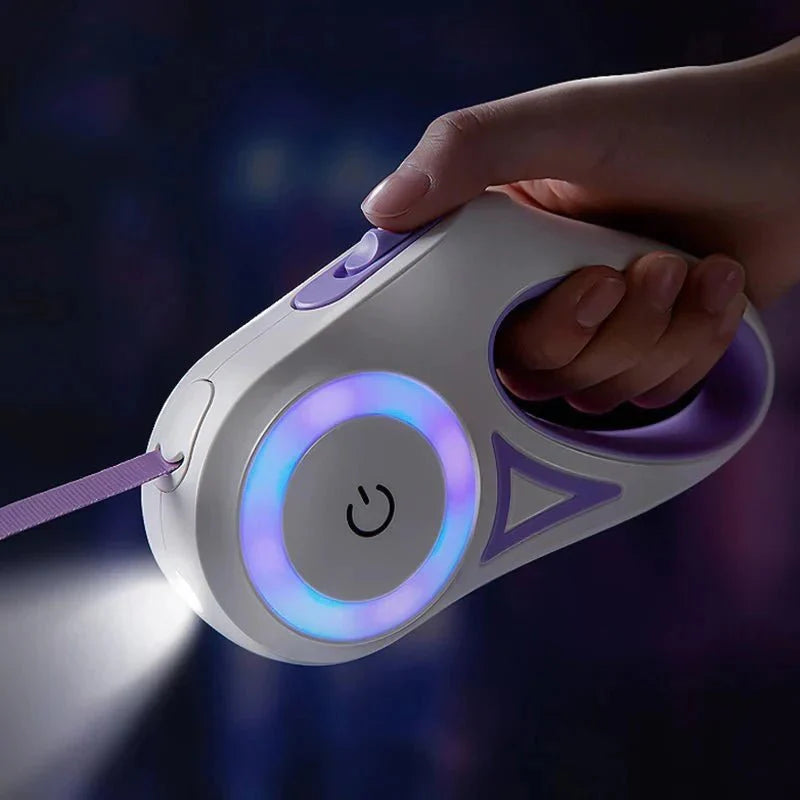 LED Retractable Dog Leash – Flexi Dog Leash