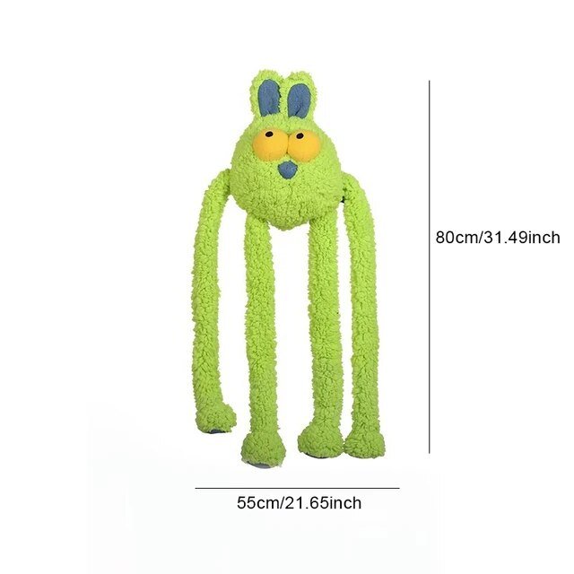 Long Hare Dog Rope Tug Toy