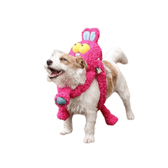 Long Hare Dog Rope Tug Toy