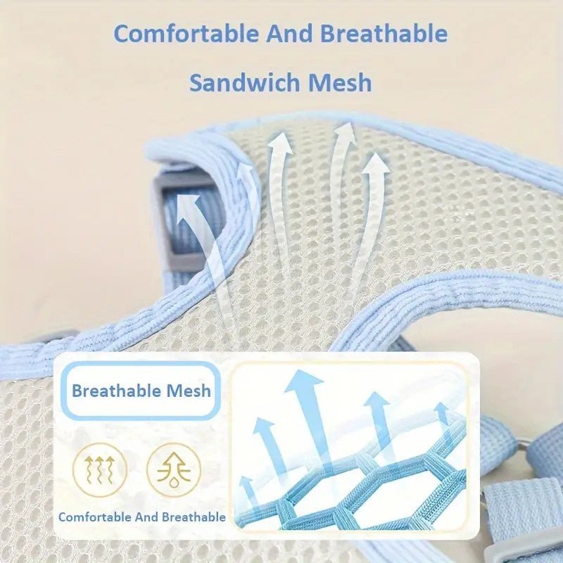 No Pull Adjustable Vest Harness and Leash Set