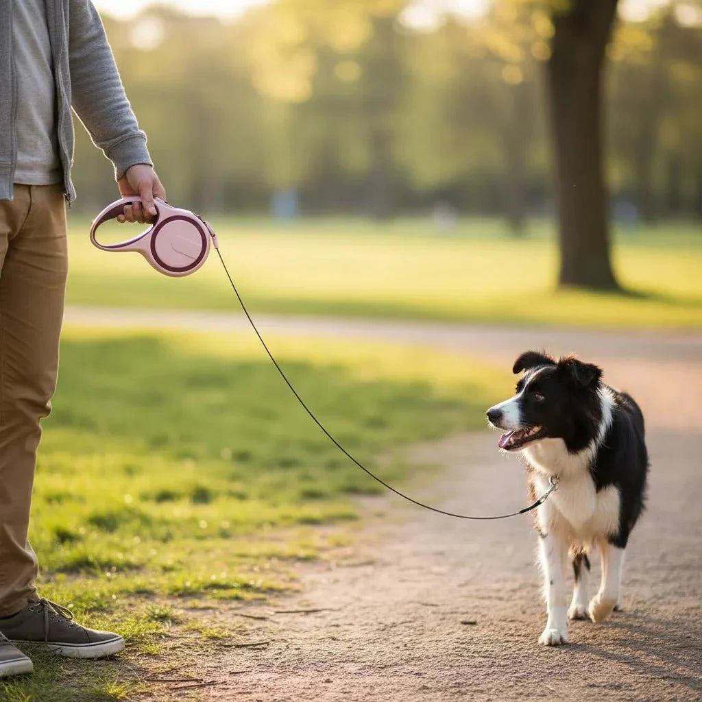 Pawtique Retractable Dog Leash